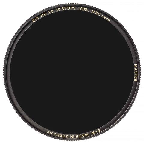 B+W Filter 62 mm ND 3,0 MRC Nano Master | 10 f-stop