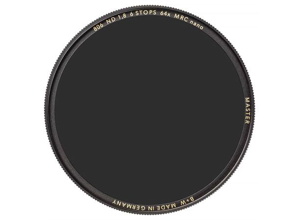 B+W ND-Filter 58 mm ND 1,8 MRC Nano Master | 6 f-stop