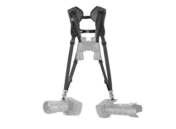 Black Rapid Skuldersele Double Breathe Stropp for to kameraer 
