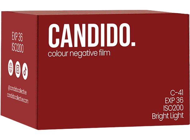 Candido 200 Colour 135-36 Finkornet fargefilm, 200 ASA 