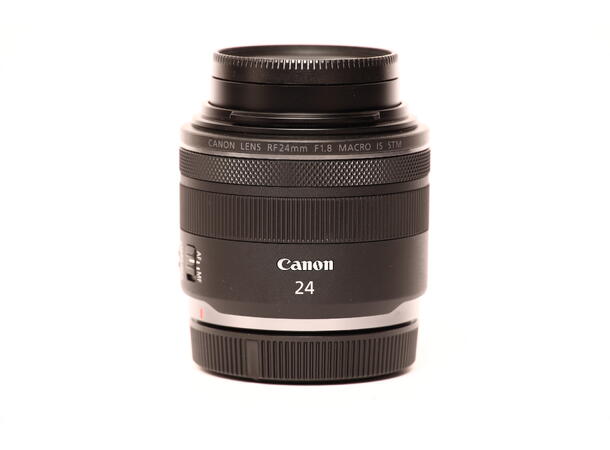 Canon RF 24mm f/1.8 Macro IS STM BRUKT BRUKT, Se beskrivelse 