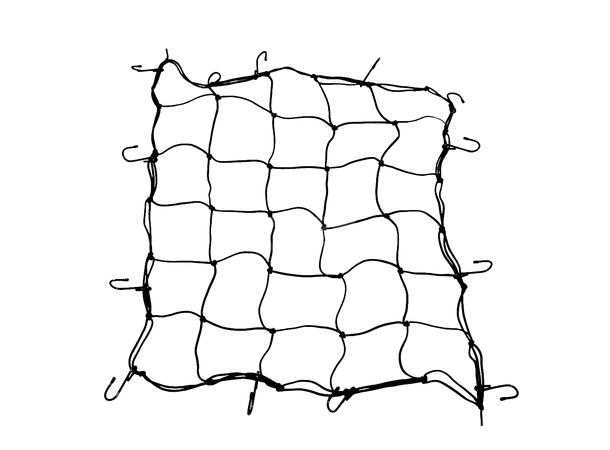 Caruba Bagasjenett for Transportvogn Bagasjenett til vogn 