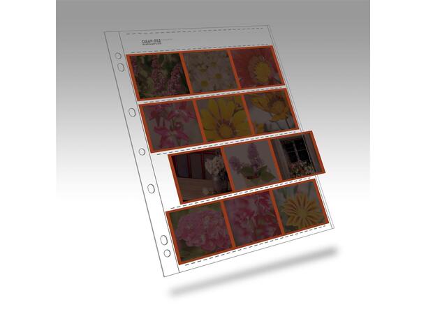 Clear file 120 x4 67 PP - 100bl (17B) 4 lommer pr side, 100 ark 