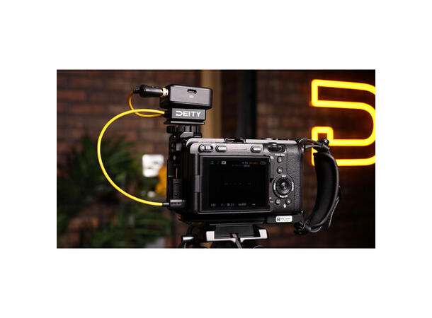 Deity C23 Tidskodekabel for FX3/FX30 Kompatibel med Sony FX3/FX30 Timecode 