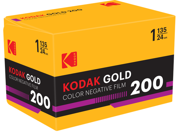 Eastman Kodak Gold 200 135-24 Fargefilm, 200 ASA, 24 bilder 