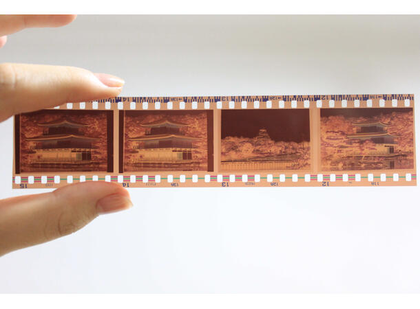 Fremkalling av film 120 ECN-2 Kun fremkalling 