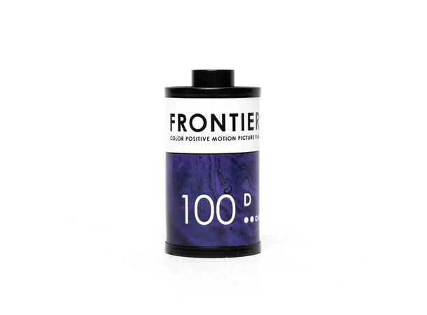 Frontier Motion Picture Film 100D+ 36exp Positiv fargefilm. E-6-prosess