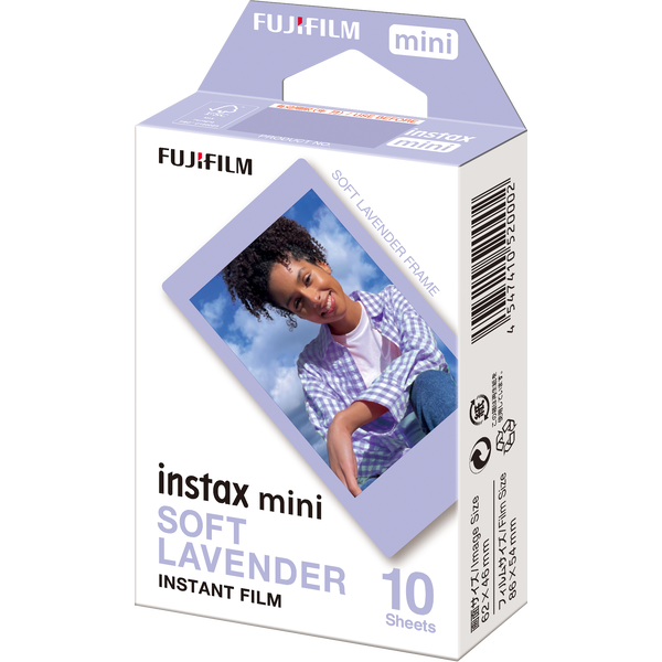Fujifilm Instax Film mini soft lavender 10ark.Fuji Instax mini/Polaroid PIC300