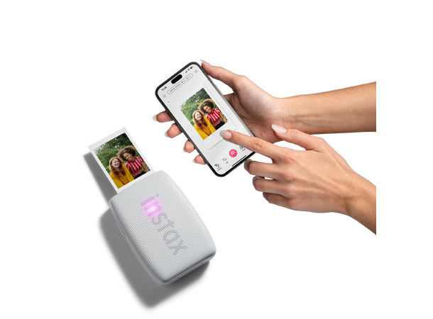 Fujifilm Instax Mini Link3 White Mobilfotoprinter for Instax Mini bilder 