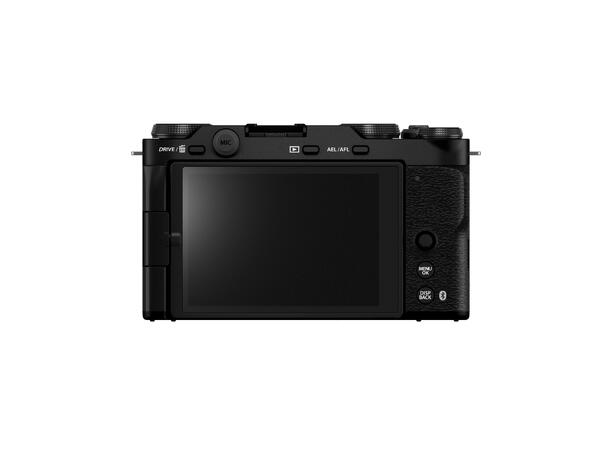 Fujifilm X-M5 kit med XC 15-45mm, Sort 26MP X-Trans CMOS 4, 6K Video 