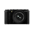 Fujifilm X-M5 kit med XC 15-45mm, Sort 26MP X-Trans CMOS 4, 6K Video