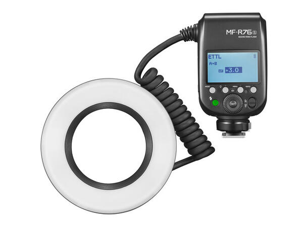Godox MF-R76n TTL Macro Ringblits Nikon Makro Ringblits Nikon TTL 