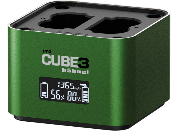 Hahnel ProCube 3 Twin Charger, Fujifilm Smart dobbellader 
