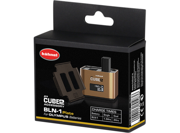 Hähnel ProCUBE 2 Erstatningsplate Plate for Olympus BLN-1 Battery 