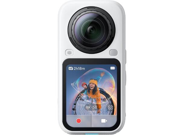 Insta360 X6 Essentials Bndl Arctic White 8K 360° Actionkamera 