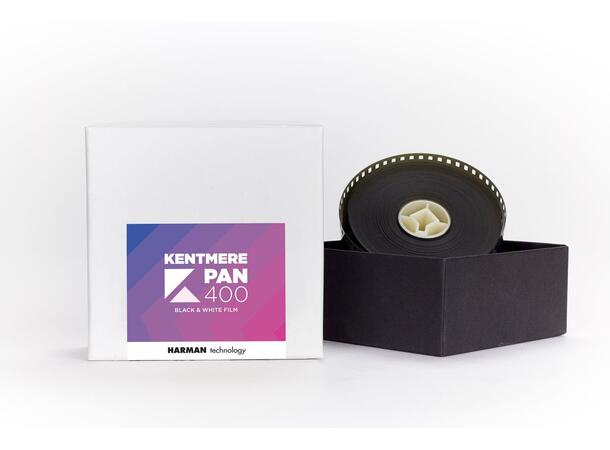 Kentmere PAN 400 135 Bulk length 30.5 m Sort/Hvit-film 400 ASA, 30.5m 
