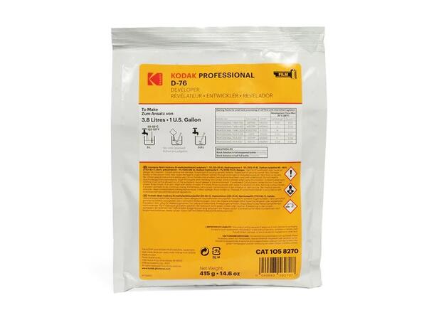 Kodak D-76 Fremkaller 3,8L pulver Fremkaller for sort/hvit-film, 3,8 liter 