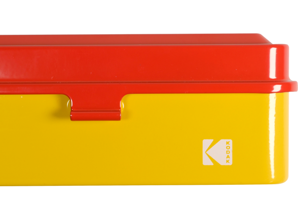 Kodak Film Case 120/135 Large Rød/gul Smart oppbevaring av filmruller 