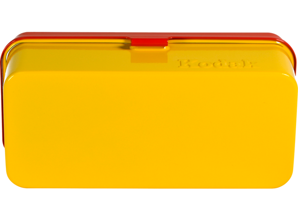 Kodak Film Case 120/135 Large Rød/gul Smart oppbevaring av filmruller