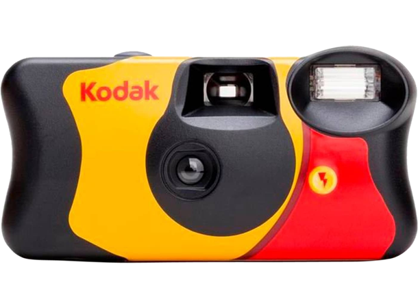 Kodak Fun Flash 27+12 Engangskamera Engangskamera med 39 eksponeringer