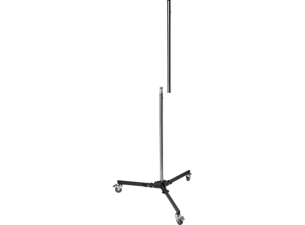 Kupo 390M Stålsøyle med hjul Muliggjør rask opp/ned justering av lys. 