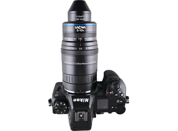 Laowa Aksen 17.5mm F/1.7 - 5-10x Ultra Makro APO - Nikon Z 