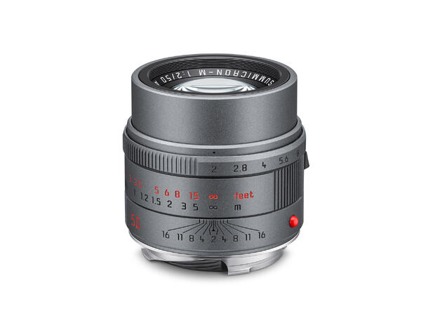 Leica APO-summicron-M 50mm f/2 ASPH Metal Gray paint finish 