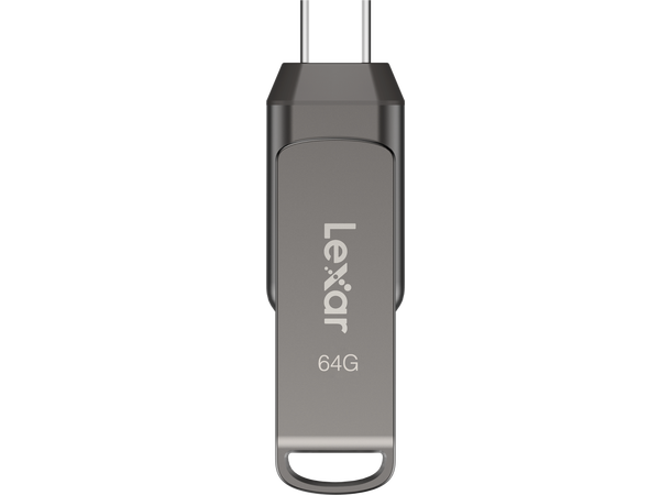 Lexar Dual Drive D400 64 GB minnepenn USB-C & USB-A, 100MB/s read 