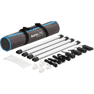 NanLite Pavotube II 15C LED RGBWW 4 Light Kit