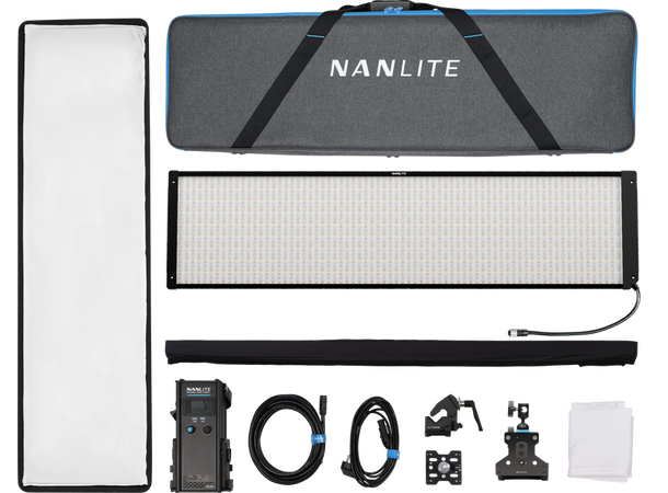 Nanlite Pavoslim 240CL LED panel Tynt og Kraftig Fullfarge LED-panel 