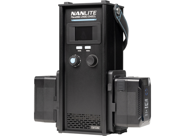 Nanlite Pavoslim 240CL LED panel Tynt og Kraftig Fullfarge LED-panel 