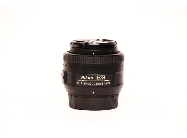 Nikon 35mm f/1.8G AF-S DX BRUKT, Se beskrivelse 