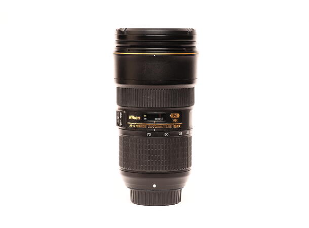 Nikon AF-S 24-70mm 1:2.8E VR ED BRUKT BRUKT, Se beskrivelse 