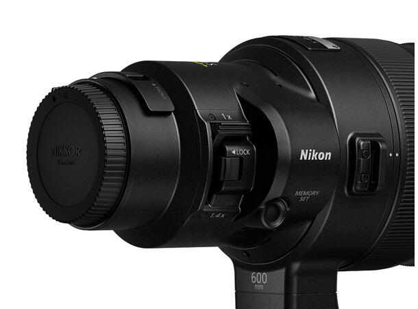Nikon Z 600mm f/4 TC VR S Superlett stortele med stabilisator 
