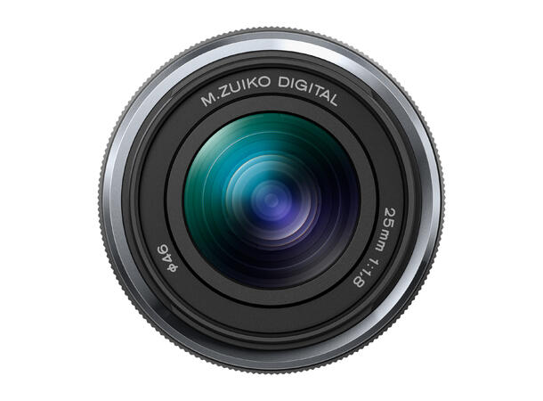 OM SYSTEM M.Zuiko 25mm f/1.8 II Lyssterkt normalobjektiv med høy ytelse 