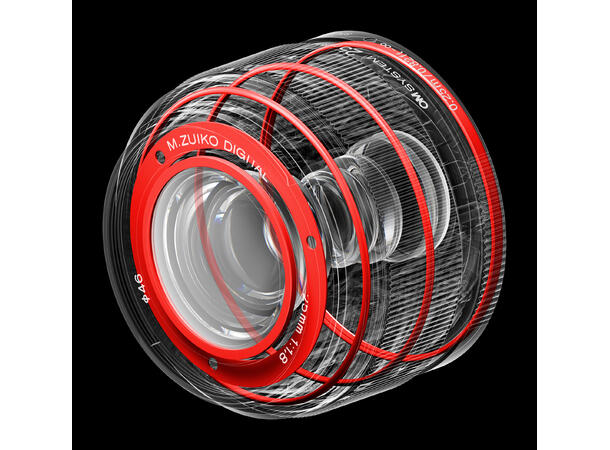 OM SYSTEM M.Zuiko 25mm f/1.8 II Lyssterkt normalobjektiv med høy ytelse 