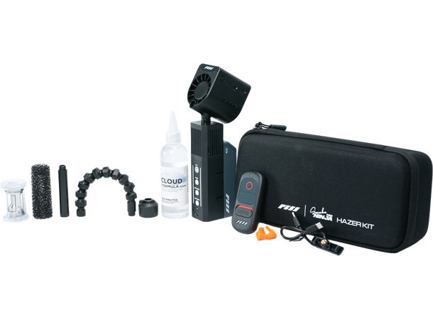 PMI SmokeNINJA-PRO Hazer Kit V2 Batteridrevet mini røykmaskin 