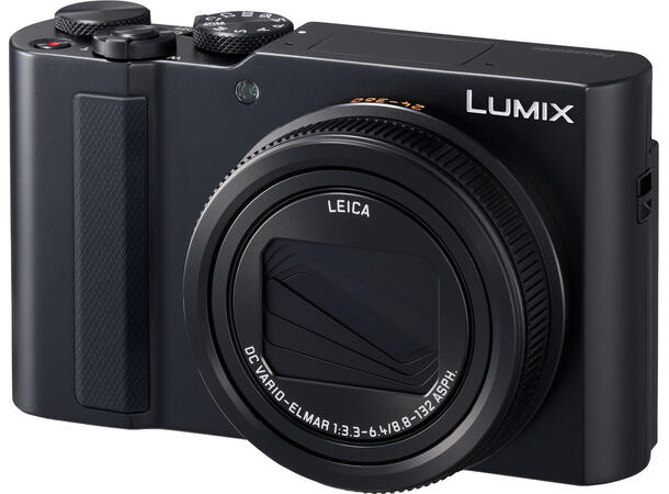 Panasonic Lumix TZ300, Sort 1 inch BSI Sensor, 15x Optical zoom 