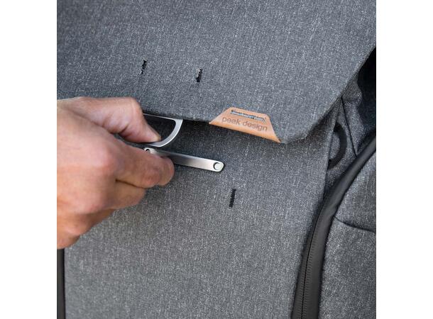 Peak Design Everyday Backpack 30L V2 Charcoal. Genial fotosekk 