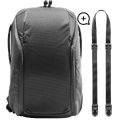 Peak Design Everyday Backpack Zip + Reim 20L Zip inkludert Leash - Sort