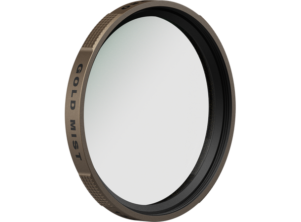 PolarPro 135 Serie Gold mist filter 67mm Gir retro gylden glød i bildene 