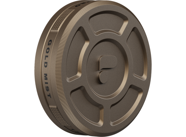 PolarPro 135 Serie Gold mist filter 67mm Gir retro gylden glød i bildene 