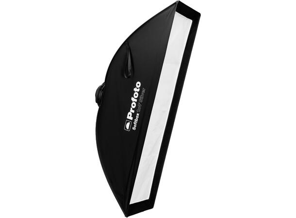 Profoto Softbox 1x4’ Silver Lett å slå opp og legge i sammen 