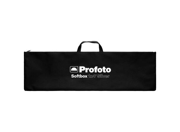 Profoto Softbox 1x4’ Silver Lett å slå opp og legge i sammen 