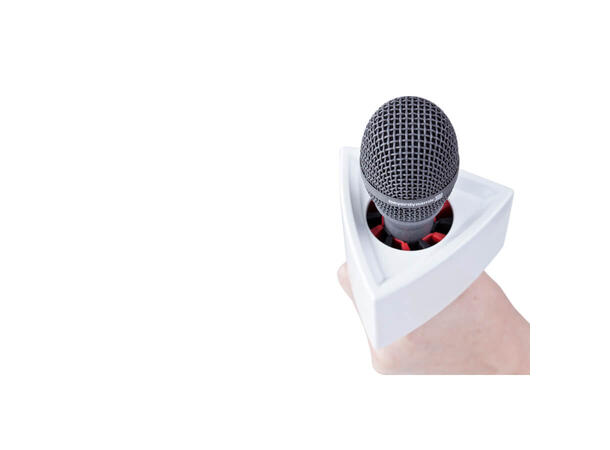Rycote Microphone Flag Triangular White 
