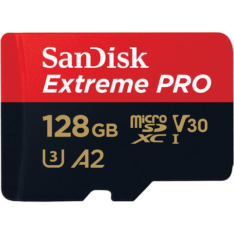Sandisk MicroSDXC Extreme Pro 128 Gb 200MB/s A2 C10 V30 UHS-I