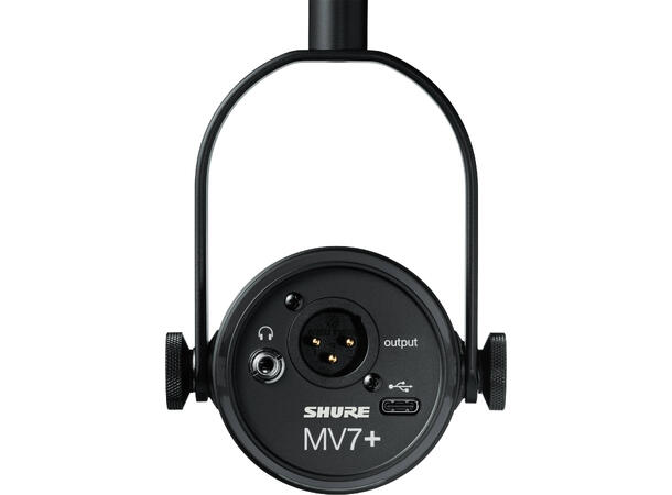 Shure MV7+ Podcast Mikrofon+STAND XLR/USB, dynamisk mikrofon 