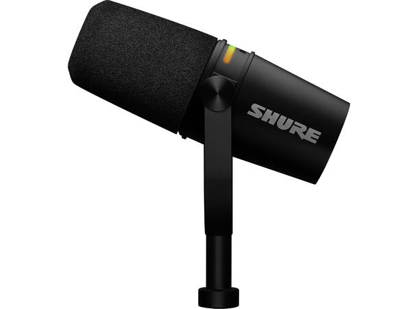 Shure MV7+ Podcast Mikrofon XLR/USB, dynamisk mikrofon 