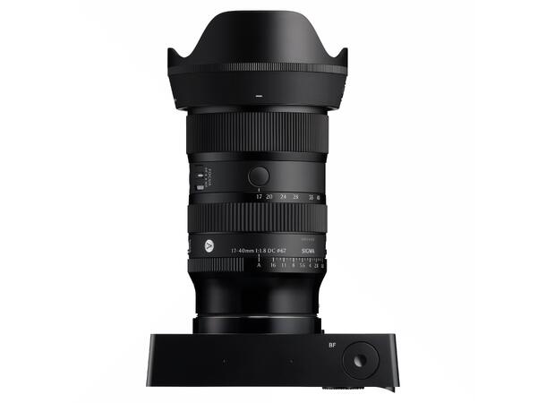 Sigma 17-40mm F1.8 DC Art L-fatning, APS-C 