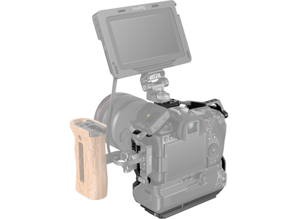 SmallRig 3464 Cage for Canon R5 og R6 Cage for Canon R5 og R6 med BG-R10 